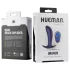 Hueman Uranus - vibrator anal cu telecomandă, reîncărcabil - mov