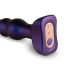 Hueman Space Inveder - vibrator anal reîncărcabil, impermeabil (mov)
