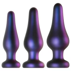 Hueman Comets - set dopuri anale din silicon - 3 piese - mov