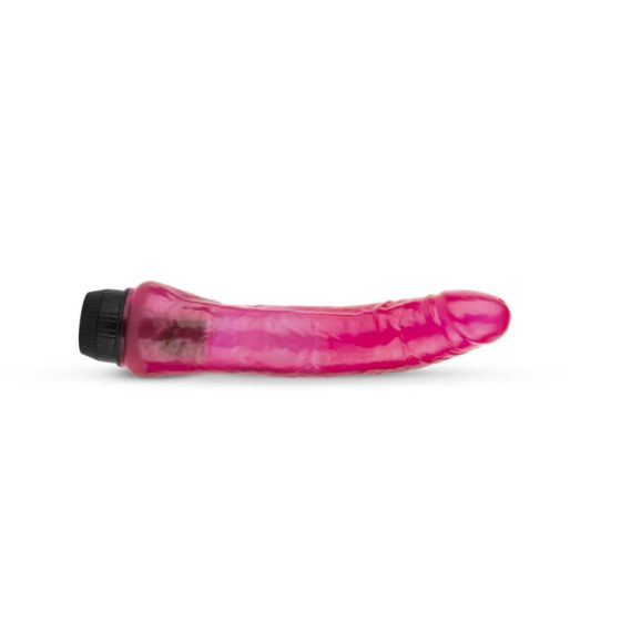 Easytoys Jelly Passion - vibrator realist din jeleu (roz)