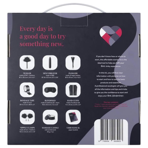 First - Set BDSM pentru începători - 8 piese