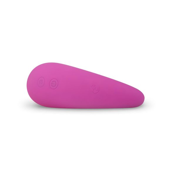 Easytoys - vibrator pentru clitoris reîncărcabil rezistent la apă - roz