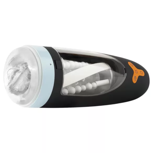 CRUIZR CP01 - masturbator automat rotativ și cu aspirație - negru-albastru