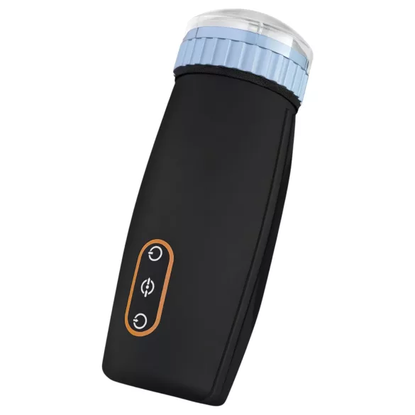 CRUIZR CM05 - masturbator automat cu vibrații și sucțiune - negru-albastru