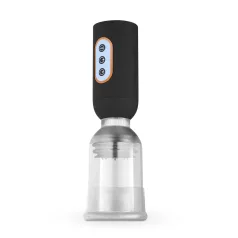   CRUIZR CS07 - pompă pentru penis cu vibrații și acumulator - negru-transparent