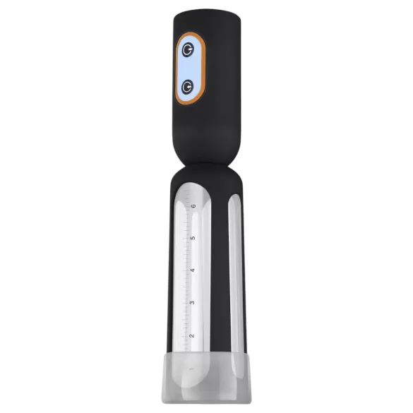 CRUIZR CS08 - pompă penis automată cu acumulator - negru transparent