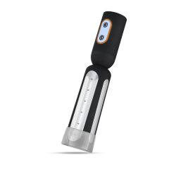   CRUIZR CS08 - pompa de penis automată și reîncărcabilă (negru-transparent)