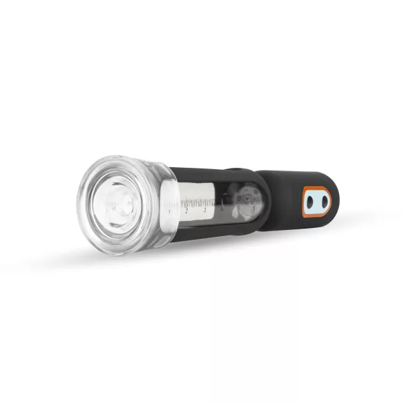 CRUIZR CS08 - pompă penis automată cu acumulator - negru transparent