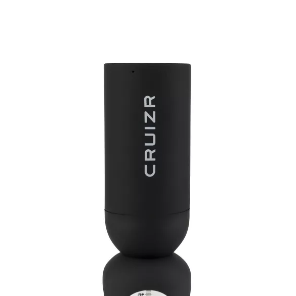 CRUIZR CS08 - pompă penis automată cu acumulator - negru transparent