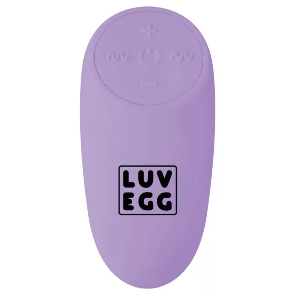 LUV EGG XL - ou vibrator cu acumulator, purtabil, cu telecomandă (mov)