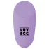 LUV EGG XL - ou vibrator cu acumulator, purtabil, cu telecomandă (mov)