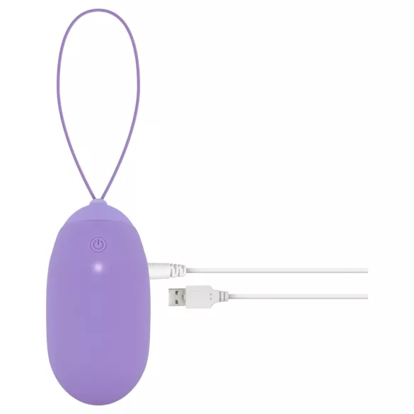 LUV EGG XL - ou vibrator cu acumulator, purtabil, cu telecomandă (mov)