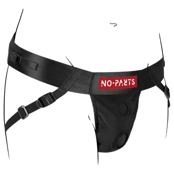 No-Parts Taylor - ham strap-on cu două inele O - mărime S-L