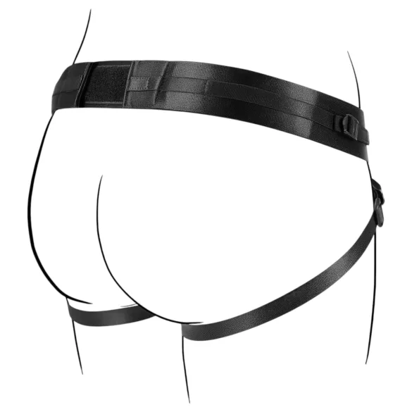 No-Parts Taylor - ham strap-on cu două inele O - mărime S-L