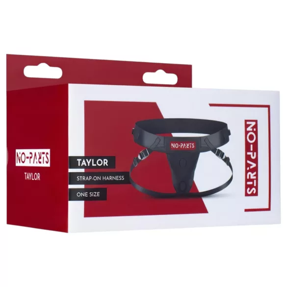 No-Parts Taylor - ham strap-on cu două inele O - mărime S-L