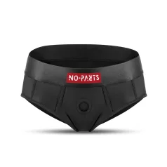 No-Parts Robin - chiloți cu dildo ajustabil - negru - S