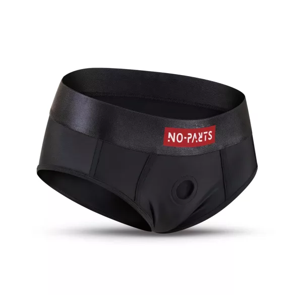 No-Parts Robin - chiloți cu dildo ajustabil - negru - S