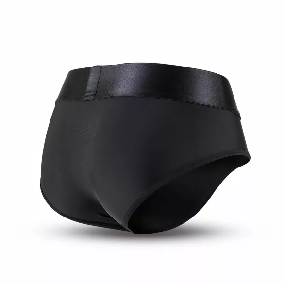No-Parts Robin - chiloți cu dildo ajustabil - negru - S