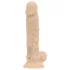 Real Fantasy Conrad - vibrator cu ventuză - 20 cm - culoare naturală