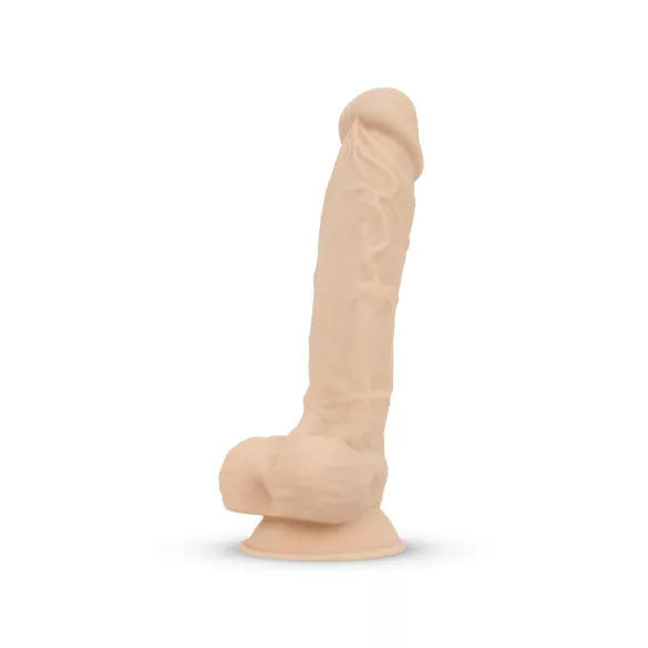 Real Fantasy Conrad - vibrator cu ventuză - 20 cm - culoare naturală