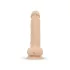 Real Fantasy Conrad - vibrator cu ventuză - 20 cm - culoare naturală