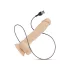 Real Fantasy Conrad - vibrator cu ventuză - 20 cm - culoare naturală