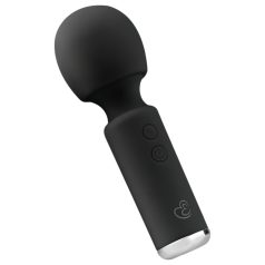   Easytoys - mini vibrator pentru masaj, reîncărcabil - negru