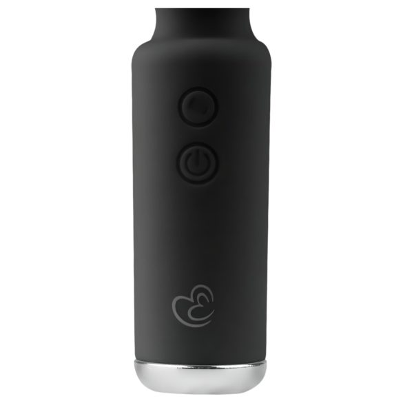 Easytoys - mini vibrator pentru masaj, reîncărcabil - negru