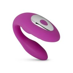   Easytoys Tap Dancer - vibrator de cuplu cu acumulator, rezistent la apă, cu control radio (roz)