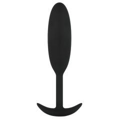 Easytoys - Butt plug mic - 54g - silicon negru