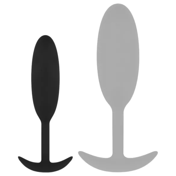 EasyToys Heavy Fulfiller - dop anal mic de 54 g (negru)