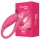 EasyConnect - ou vibrator purtabil controlat prin aplicație (roz)
