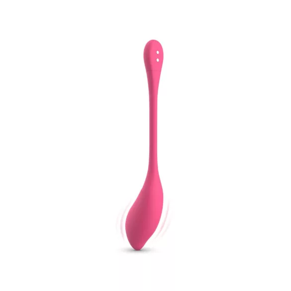 EasyConnect - ou vibrator purtabil controlat prin aplicație (roz)