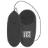LUV EGG - ou vibrator cu acumulator, purtabil, cu telecomandă radio (negru)