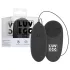 LUV EGG - ou vibrator cu acumulator, purtabil, cu telecomandă radio (negru)