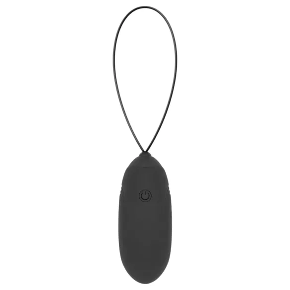 LUV EGG - ou vibrator cu acumulator, purtabil, cu telecomandă radio (negru)