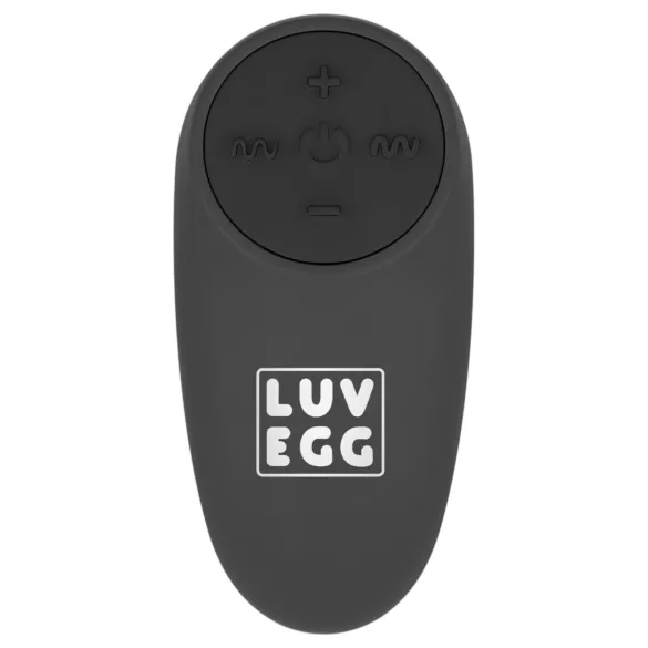 LUV EGG - ou vibrator cu acumulator, purtabil, cu telecomandă radio (negru)
