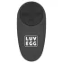 LUV EGG - ou vibrator cu acumulator, purtabil, cu telecomandă radio (negru)