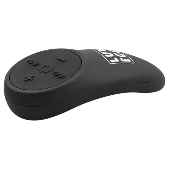 LUV EGG - ou vibrator cu acumulator, purtabil, cu telecomandă radio (negru)