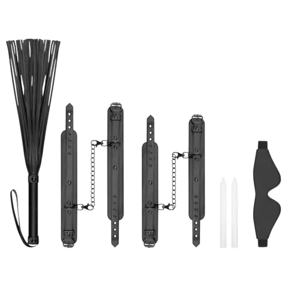 Bedroom Fantasies - set complet BDSM - 5 piese - negru