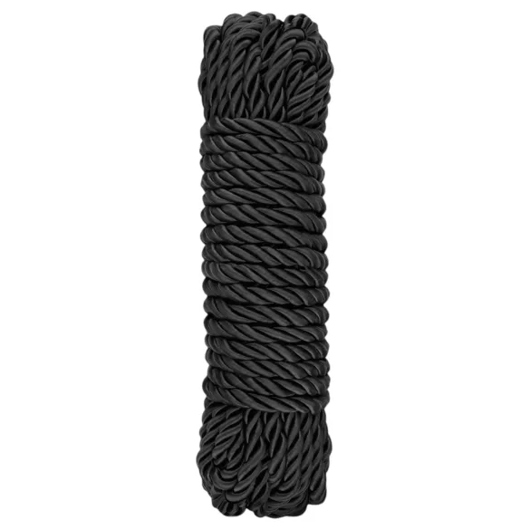 Bedroom Fantasies - frânghie pentru shibari kinbaku bondage (10 m, negru)