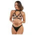 Bedroom Fantasies Chiara - top sexy transparent damă - negru - S-XL