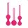 Easytoys LoveBalls - set biluțe vaginale - 3 piese (roz)