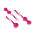 Easytoys LoveBalls - set biluțe vaginale - 3 piese (roz)