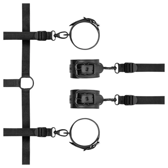 Bedroom Fantasies - set de imobilizare pat - negru
