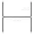 Bedroom Fantasies - set de imobilizare pat - negru