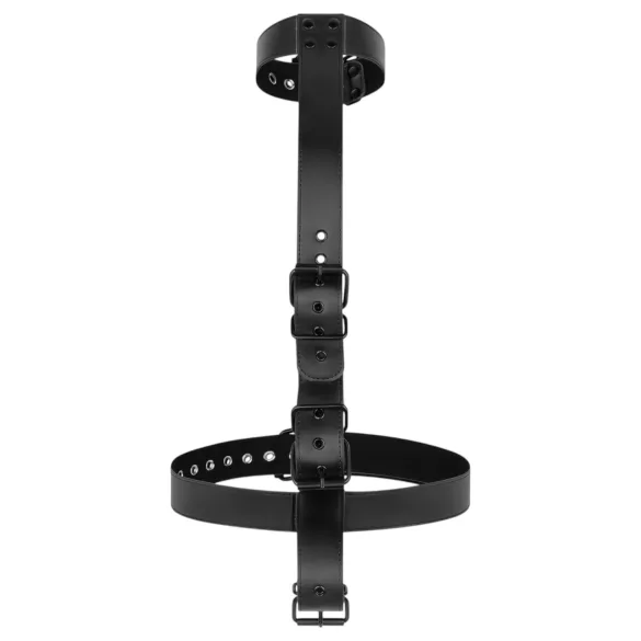 Bedroom Fantasies - Set BDSM cu zgardă și cătușe - negru