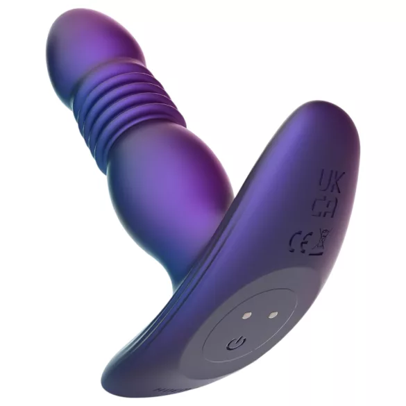 Hueman Supernova - vibrator anal cu propulsie - silicon mov