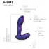 Hueman Galaxy - vibrator anal pulsatil - silicon mov