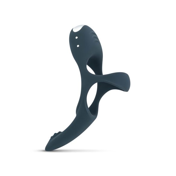 Boners - inel pentru penis și testicule cu vibrații pentru clitoris